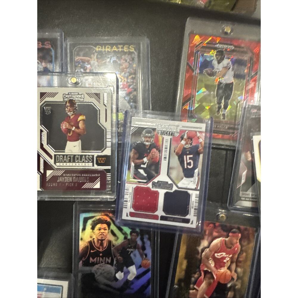 700+ Sports Card Lot LeBron Ohtani NFL NBA MLB Rookies Inserts Some Toploaded - Picture 3 of 16